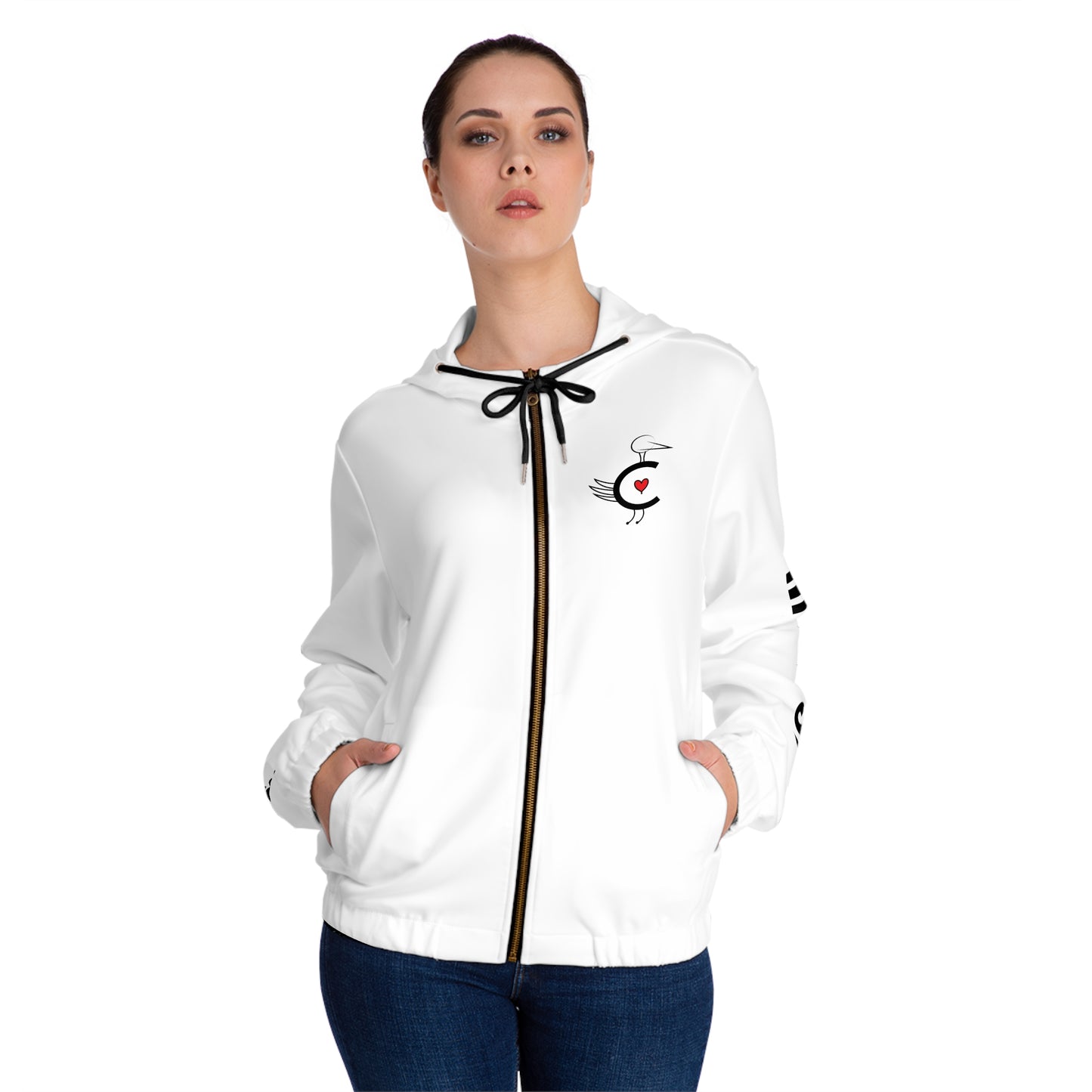 Unstoppable Spirit Full Zip Up Hoodie