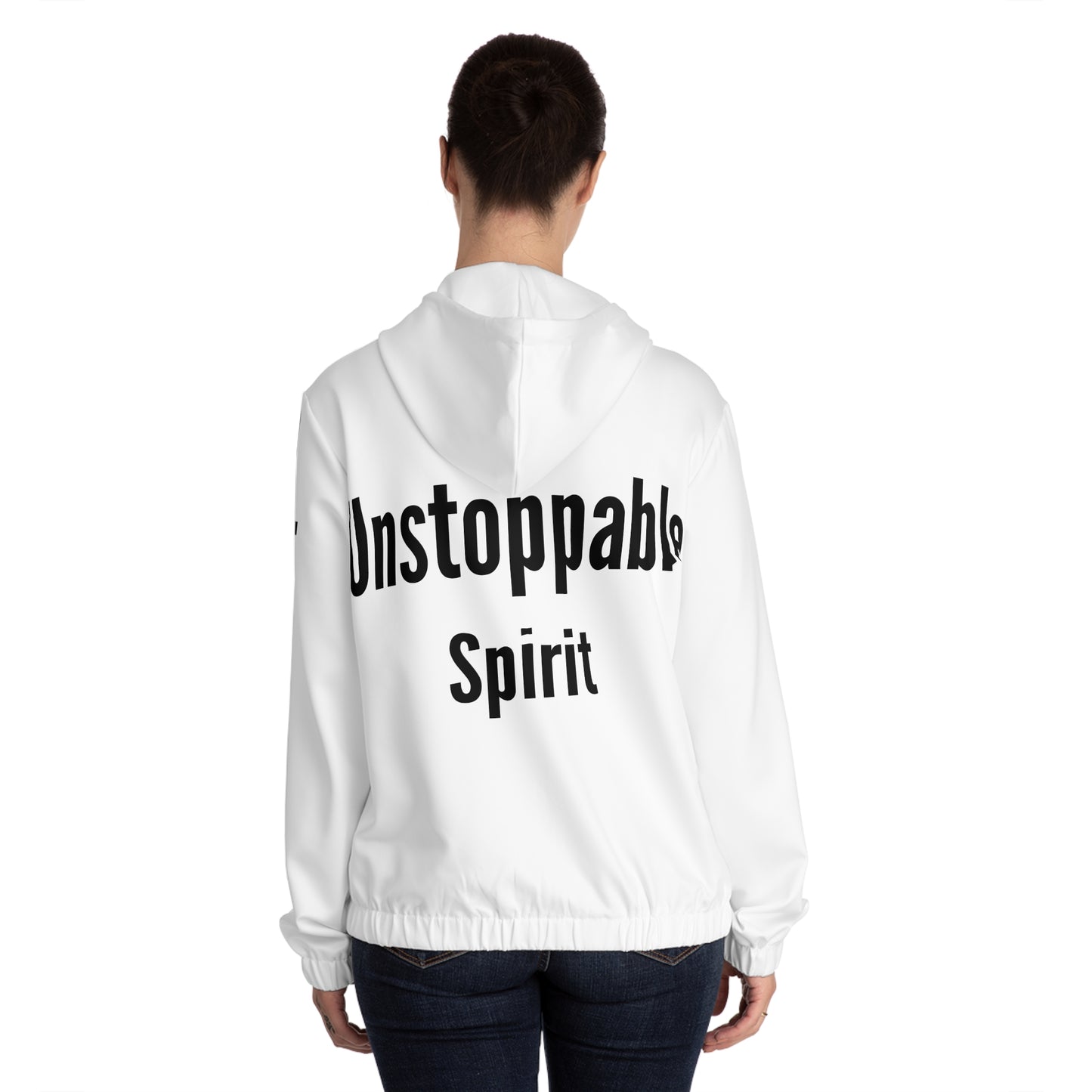 Unstoppable Spirit Full Zip Up Hoodie