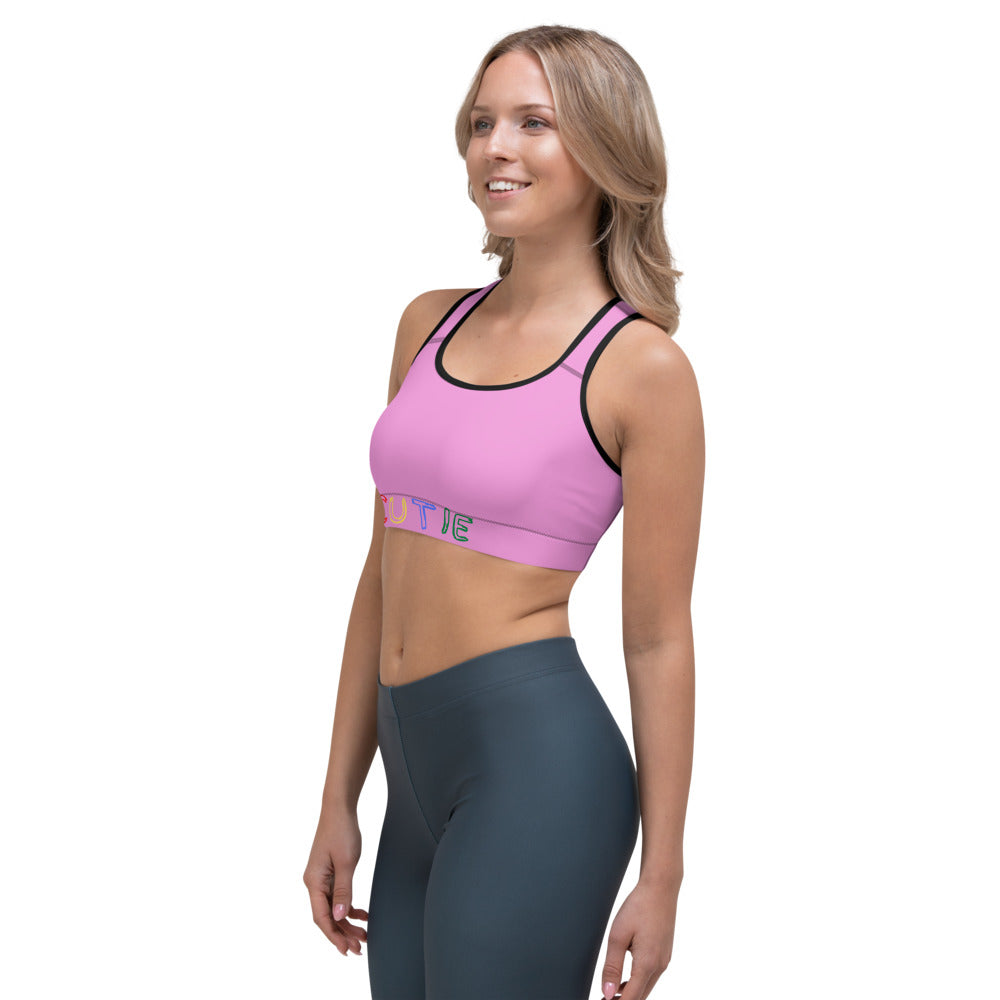 Hot Pink Sports Bra - Pink Sports Bra | Cutie Pie From The Sky