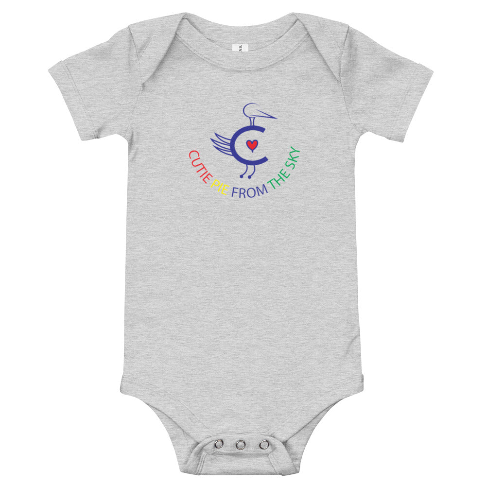 Long Short Sleeve T Shirt - Baby T Shirts | Cutie Pie From The Sky