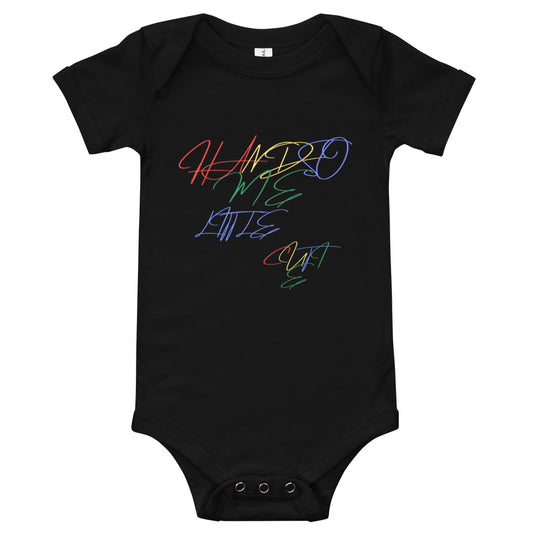 Handsome Little Cutie Amster Baby short sleeve one piece