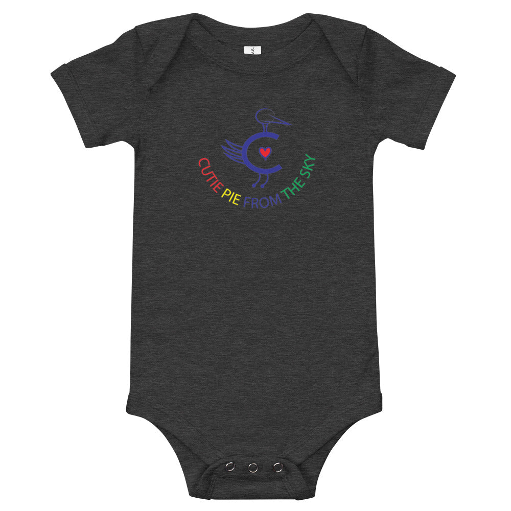 Long Short Sleeve T Shirt - Baby T Shirts | Cutie Pie From The Sky