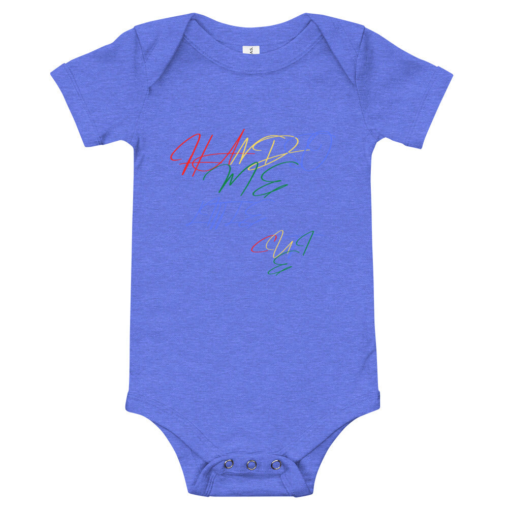 Handsome Little Cutie Amster Baby short sleeve one piece