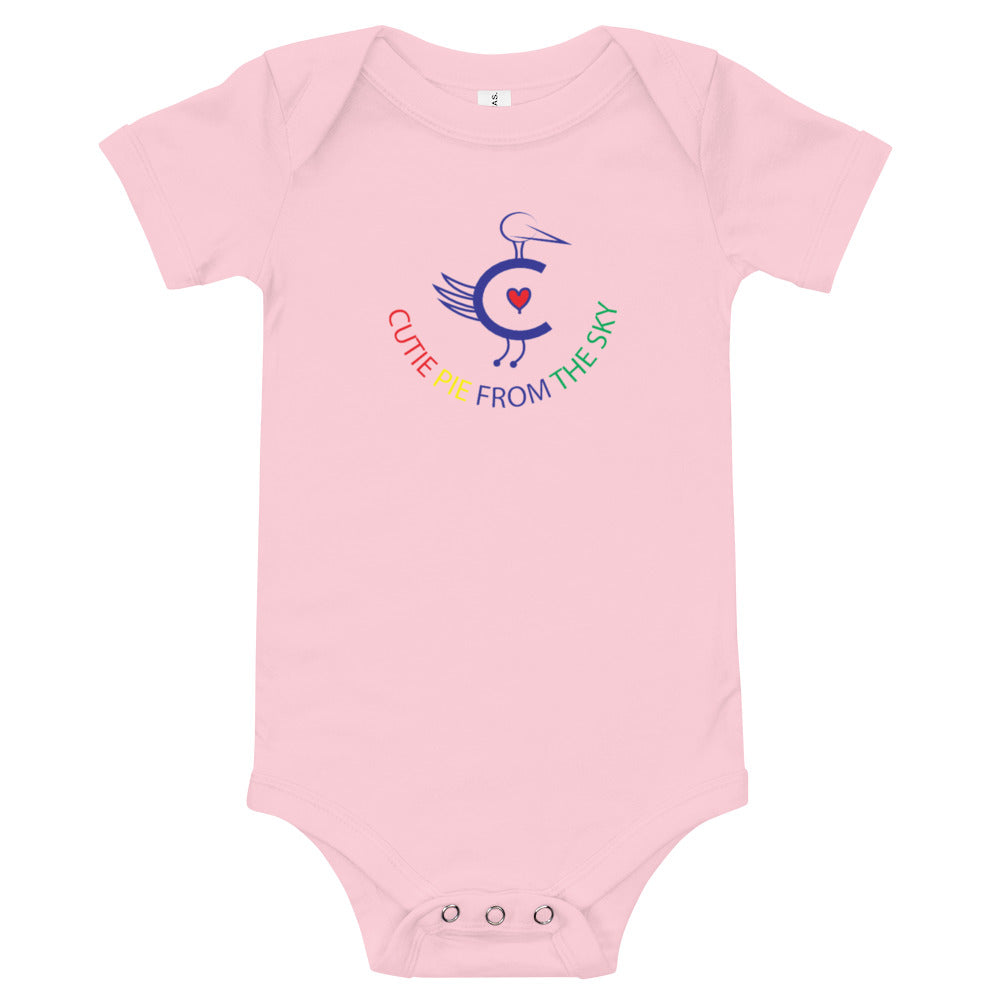 Long Short Sleeve T Shirt - Baby T Shirts | Cutie Pie From The Sky