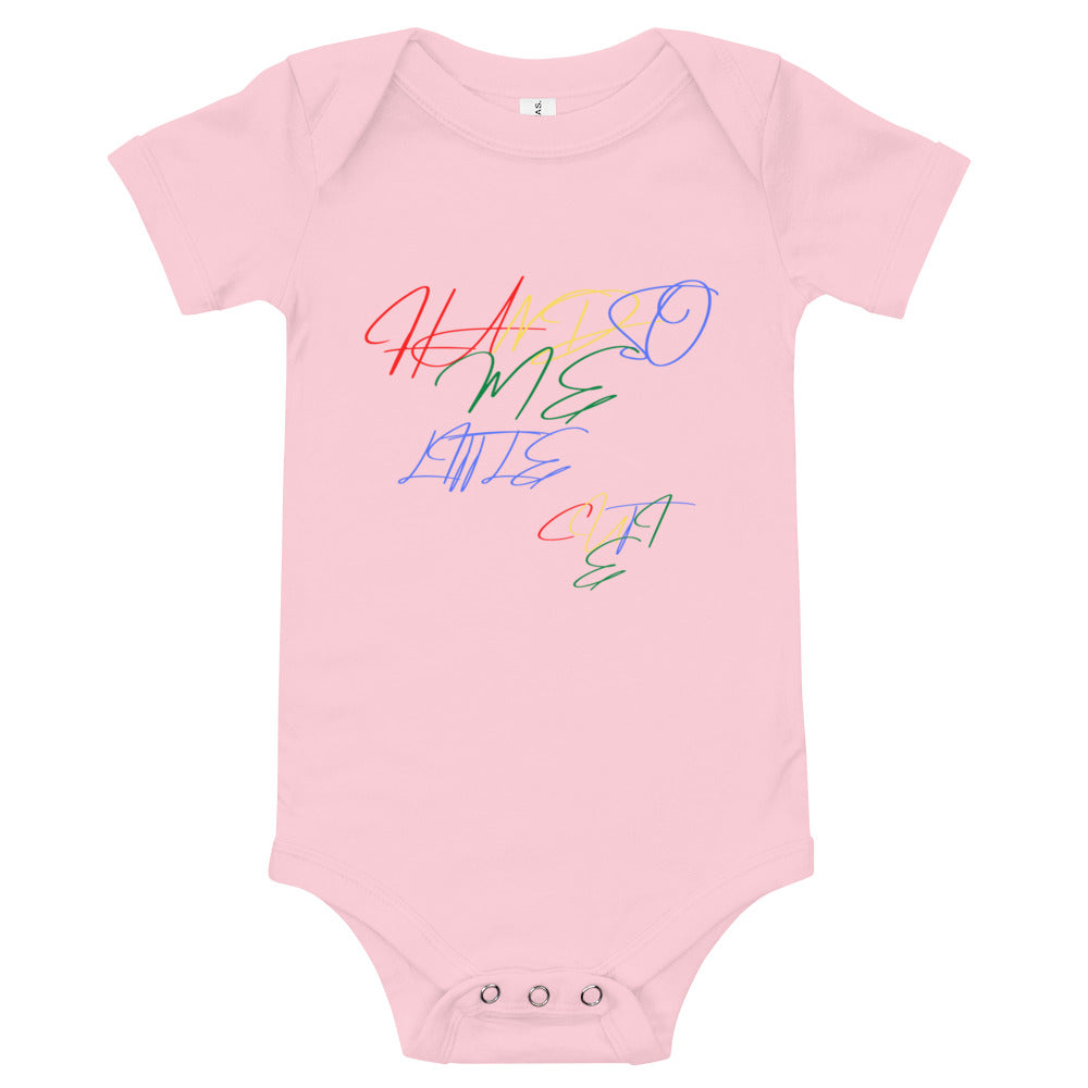 Handsome Little Cutie Amster Baby short sleeve one piece