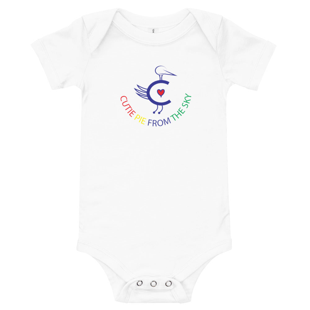 Long Short Sleeve T Shirt - Baby T Shirts | Cutie Pie From The Sky