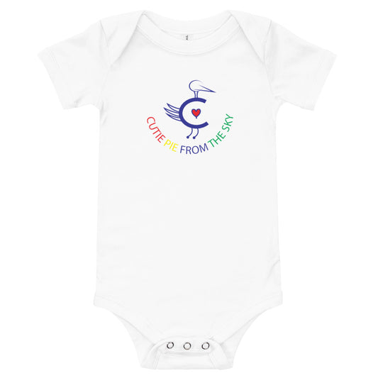 Long Short Sleeve T Shirt - Baby T Shirts | Cutie Pie From The Sky