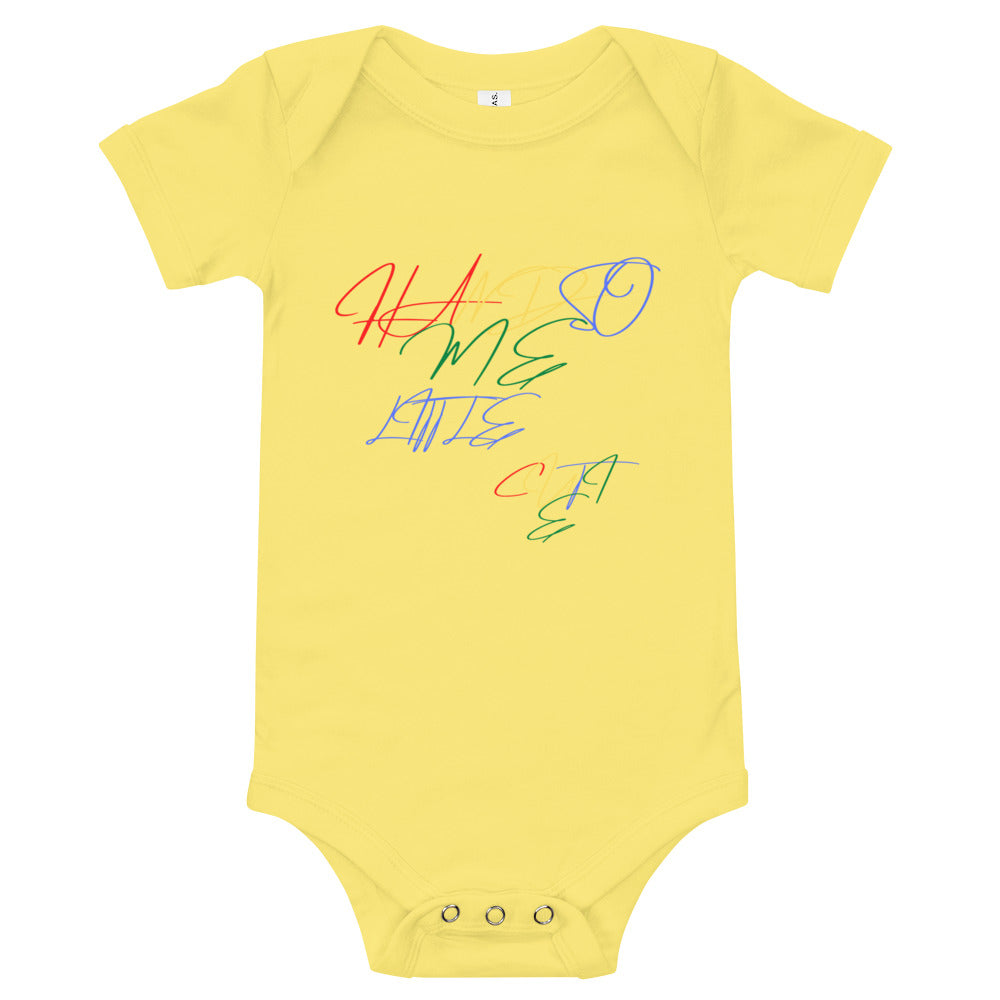 Handsome Little Cutie Amster Baby short sleeve one piece