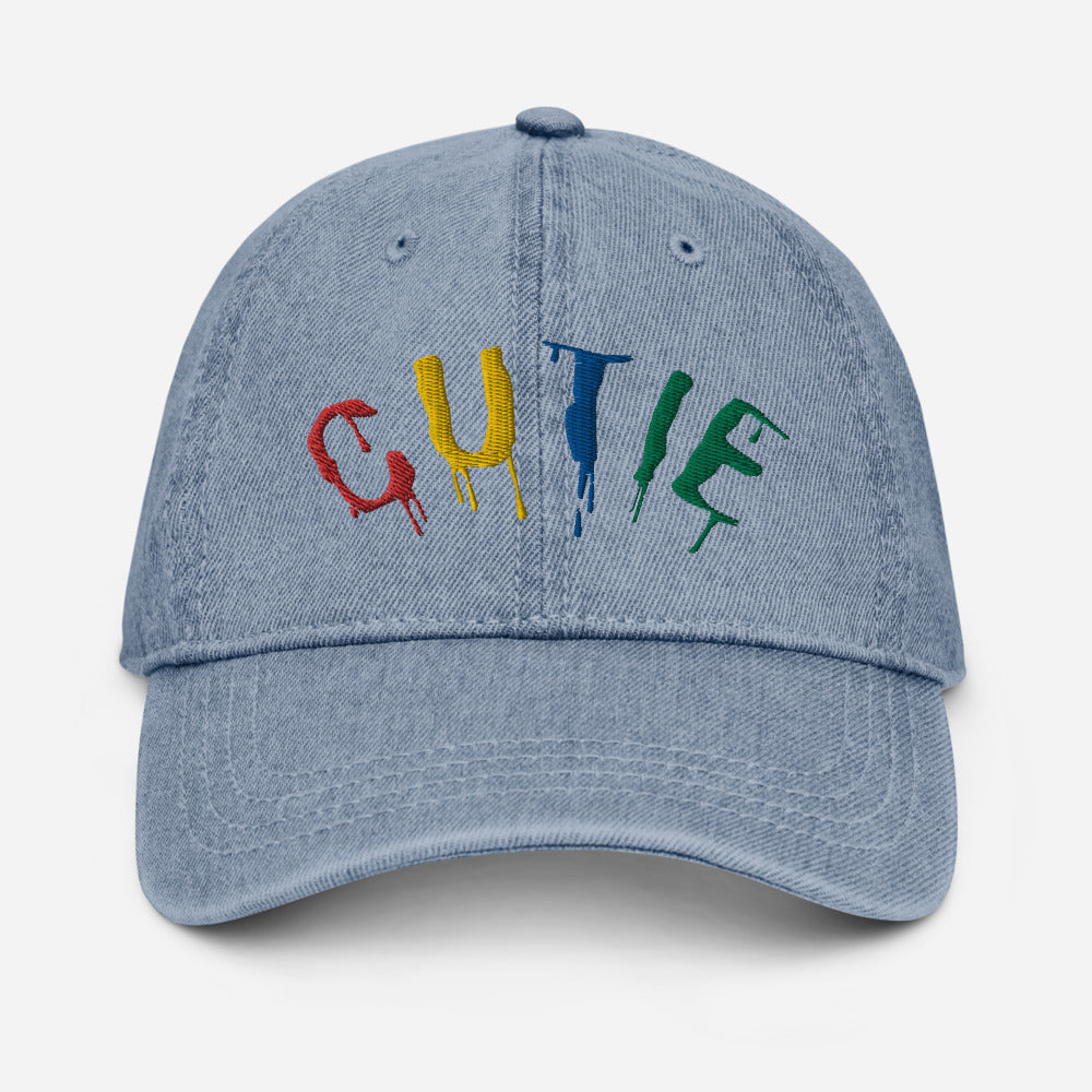 Denim Baseball Caps - Denim Hat | Cutie Pie From The Sky