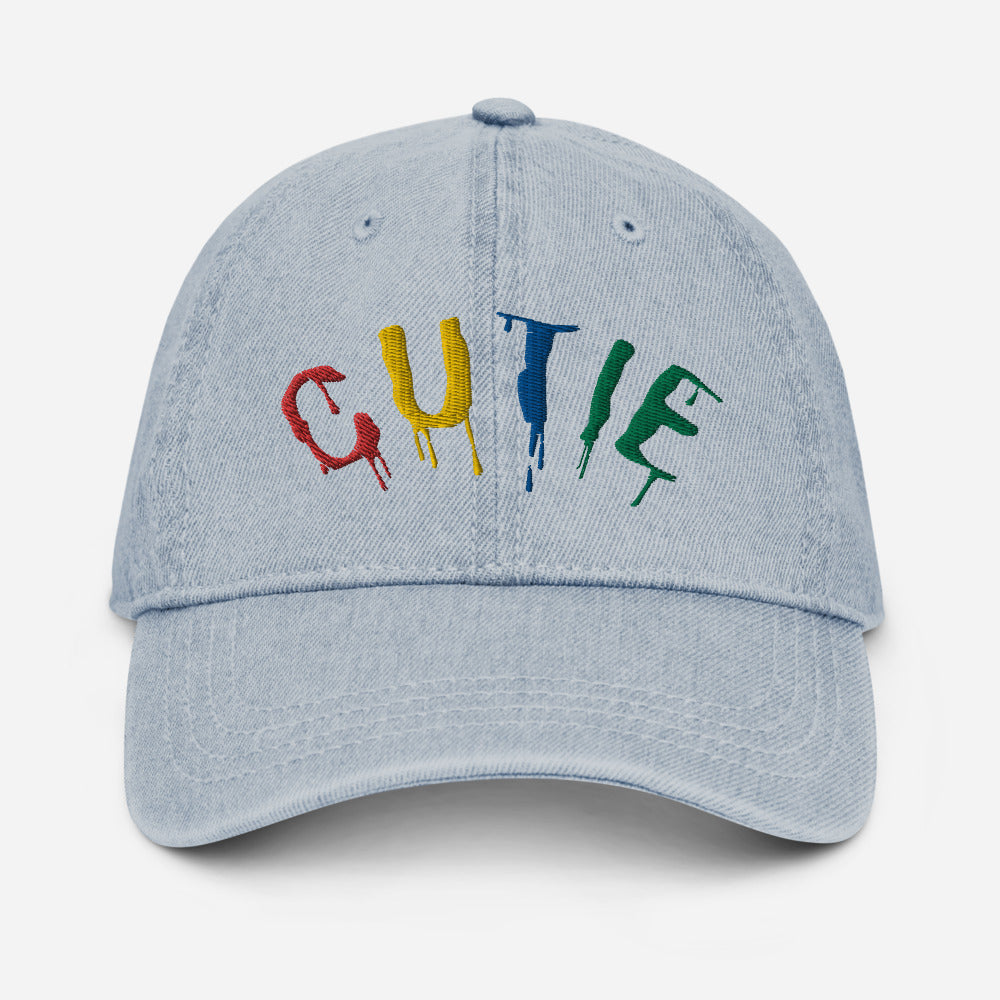 Denim Baseball Caps - Denim Hat | Cutie Pie From The Sky