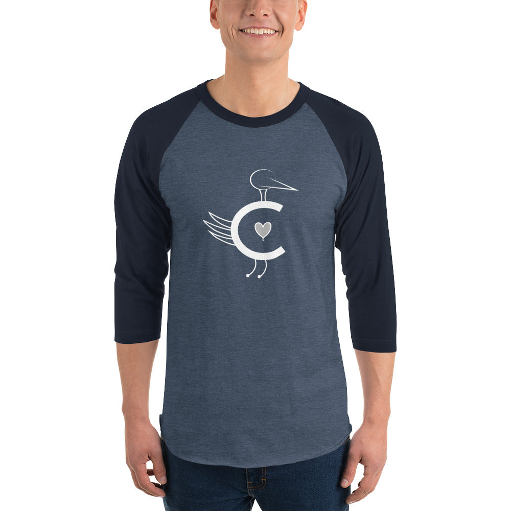 Raglan Sleeve T Shirt - Logo T Shirt | Cutie Pie From The Sky