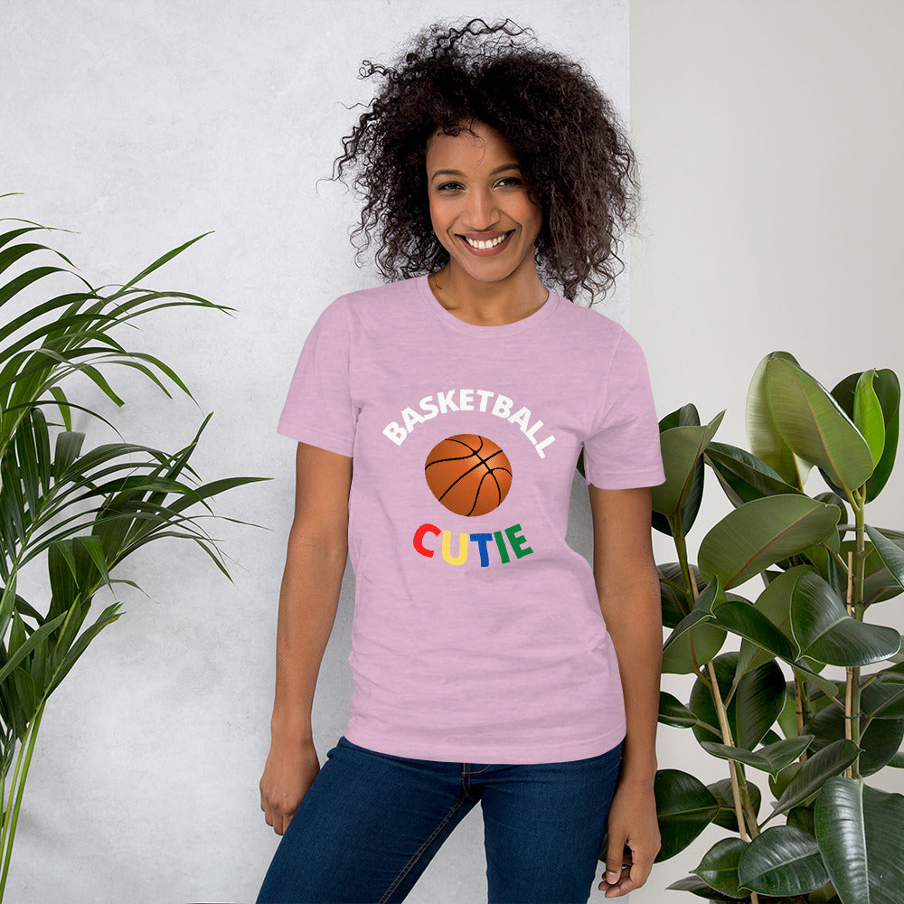 Cute Basketball Shirts - Sleeve T Shirt | Cutie Pie From The Sky