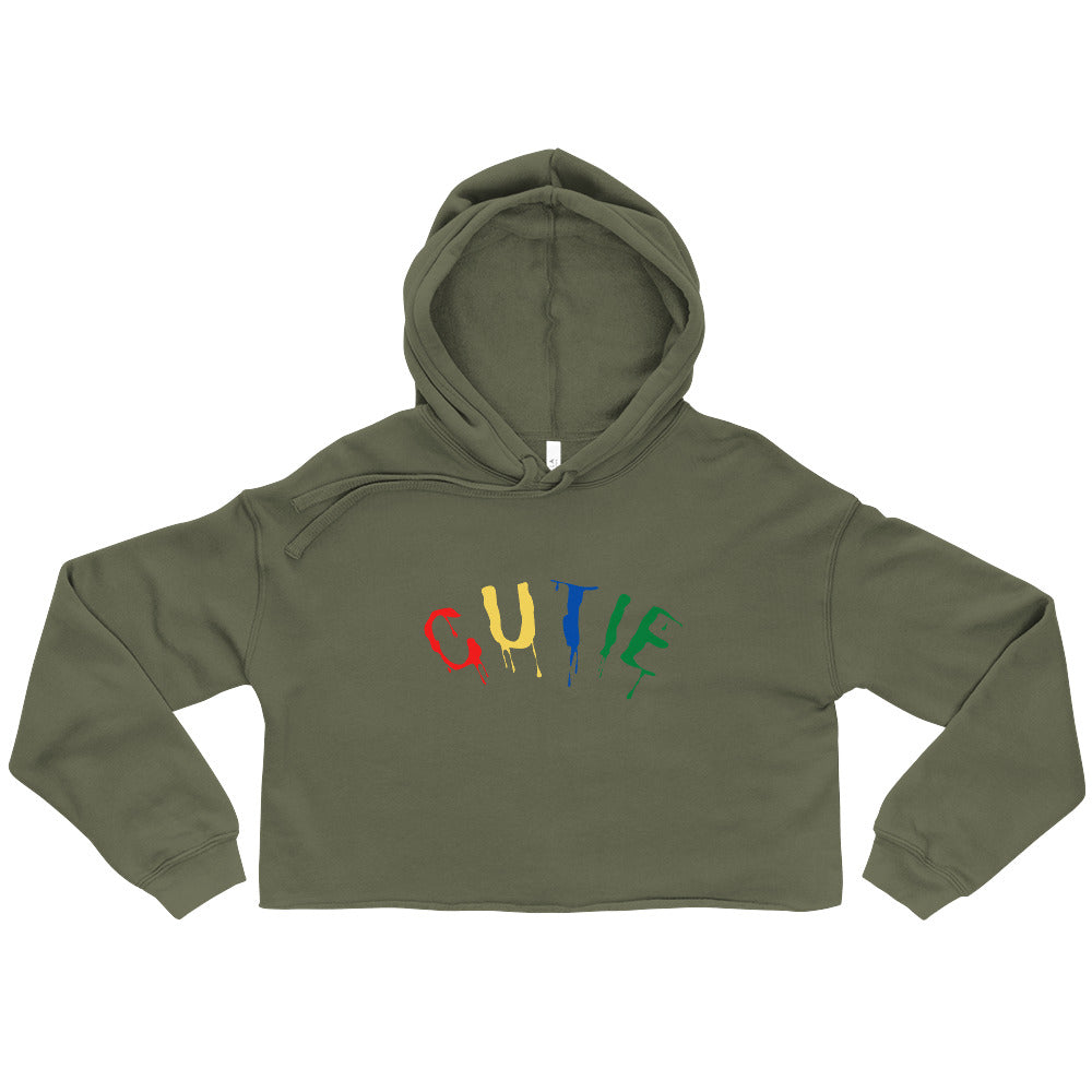 Crop Top Hoodie - Crop Hoodie | Cutie Pie From The Sky