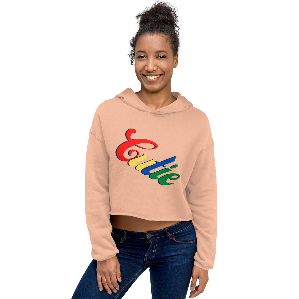 Super Crop Hoodie - Crop Hoodie | Cutie Pie From The Sky