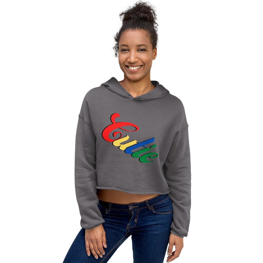 Super Crop Hoodie - Crop Hoodie | Cutie Pie From The Sky