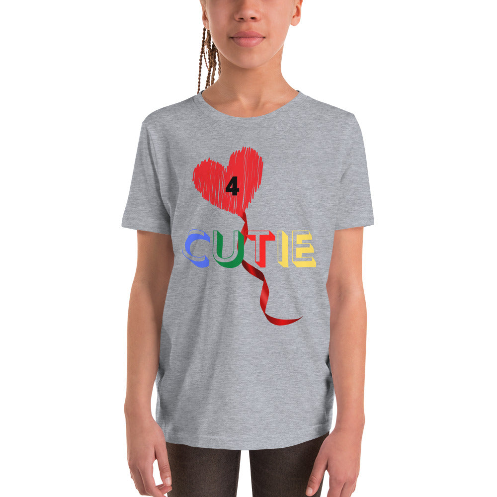 Cute Short Sleeve T Shirts - Youth T Shirt | Cutie Pie From The Sky