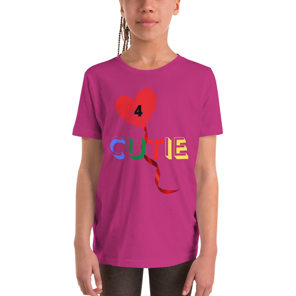 Cute Short Sleeve T Shirts - Youth T Shirt | Cutie Pie From The Sky