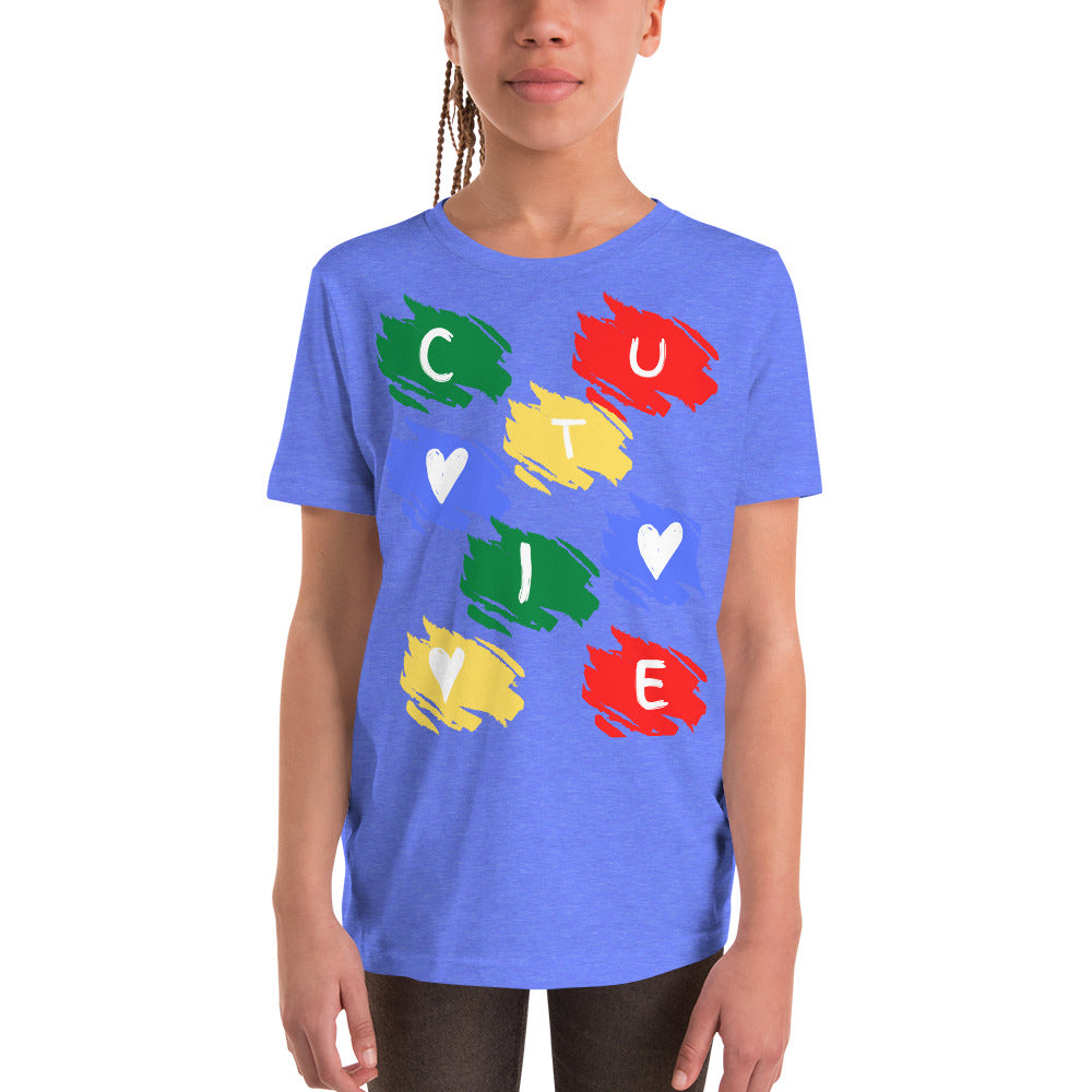 Women's Short Sleeve Shirts - Girls T Shirt | Cutie Pie From The Sky