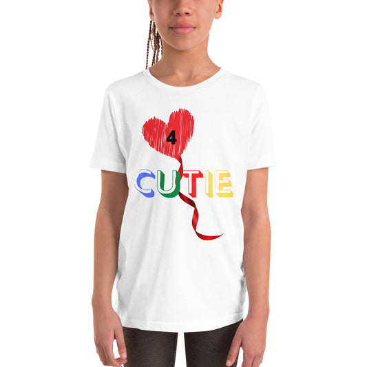 Cute Short Sleeve T Shirts - Youth T Shirt | Cutie Pie From The Sky